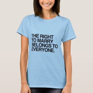 T-shirt O DIREITO DE CASAR PERTENCE A TODOS -.png