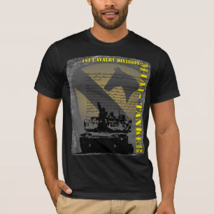 T-shirt ø Divisão da cavalaria - petroleiro M1A1