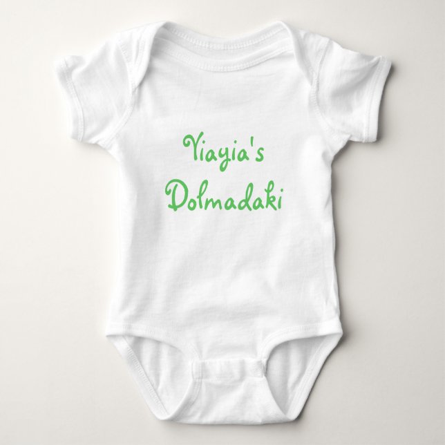 T-shirt O Dolmadaki de Yiayia (Frente)