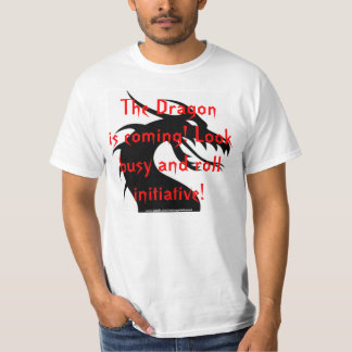 T-shirt O dragão está vindo