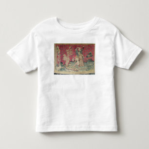 T-shirt O dragão que luta com os empregados do deus