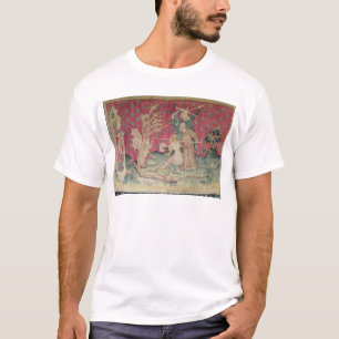 T-shirt O dragão que luta com os empregados do deus