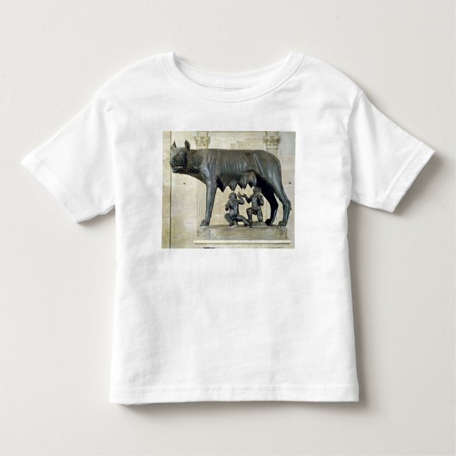 T-shirt O Ela-Lobo de Capitoline (Frente)