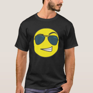 T-shirt O emoticon macho