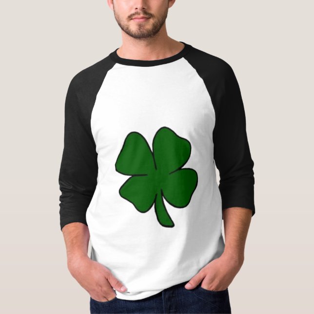 T-shirt O encanto afortunado da esposa (Frente)