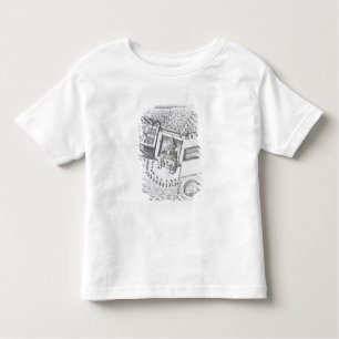 T-shirt O eremitério e o Maison Blanc no castelo
