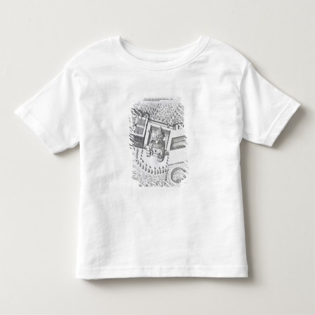 T-shirt O eremitério e o Maison Blanc no castelo (Frente)