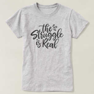 T-shirt O esforço é real