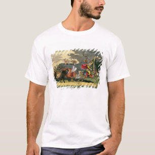 T-shirt O espanhol Bull quebrou o perder ou, o vôo de