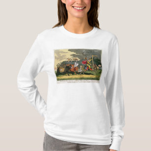 T-shirt O espanhol Bull quebrou o perder ou, o vôo de