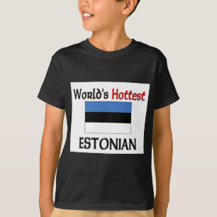 T-shirt O estónio o mais quente do mundo