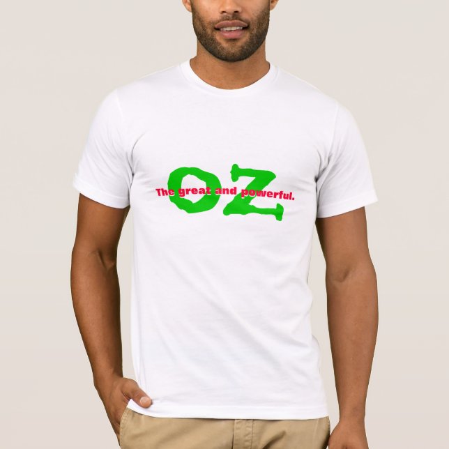 T-shirt O excelente e poderoso. Onça (Frente)