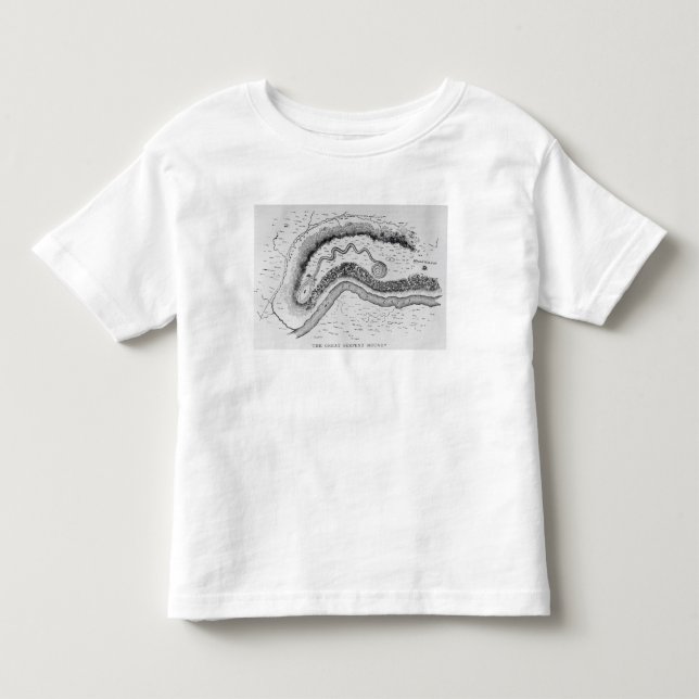 T-shirt O Excelente Serpente Mound (Frente)