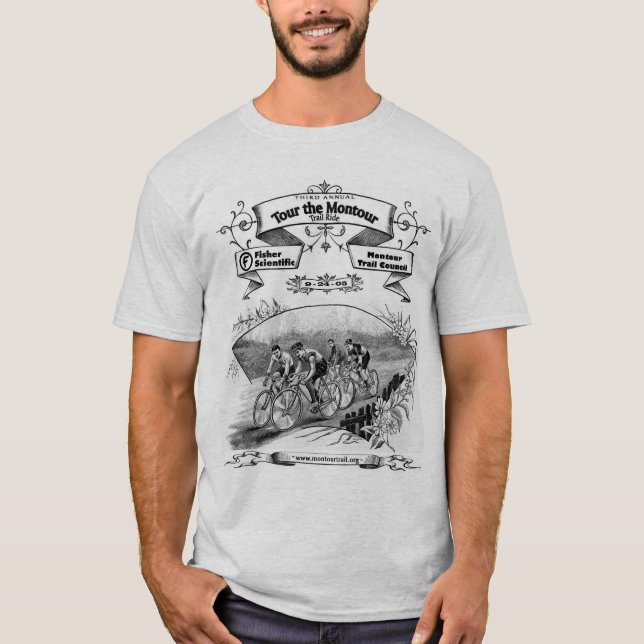 T-shirt ó Excursão anual o Montour (Frente)