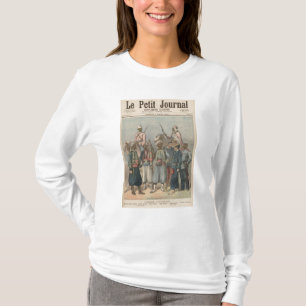 T-shirt O exército colonial