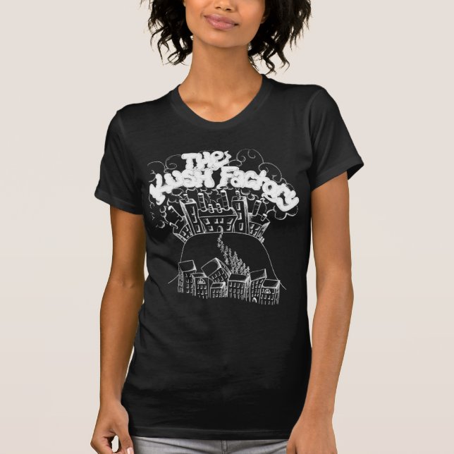 T-shirt o factoey do kush (Frente)
