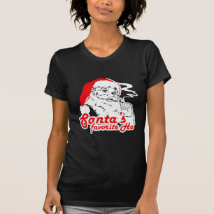 T-SHIRT O FAVORITO DO PAPAI NOEL HO
