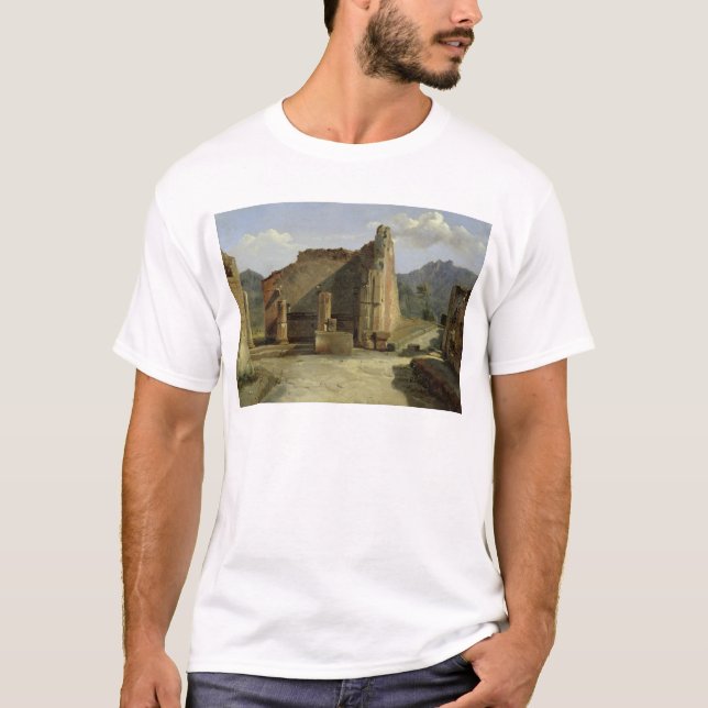 T-shirt O fórum de Pompeii (Frente)