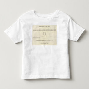 T-shirt O frontispício do Verso posicionou o atlas