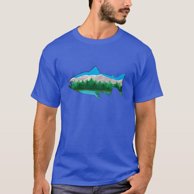 T-SHIRT O FUNCIONAMENTO DOS SALMÕES (Frente)