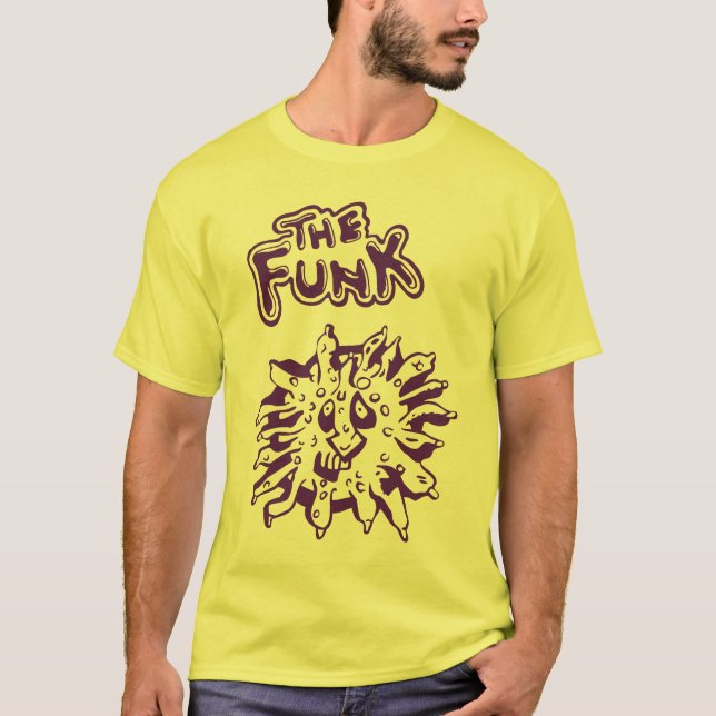 T-shirt O funk de Gregg velho (Frente)