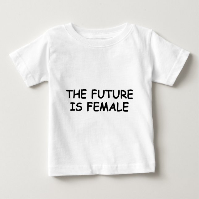 T-shirt O futuro é fêmea (Frente)