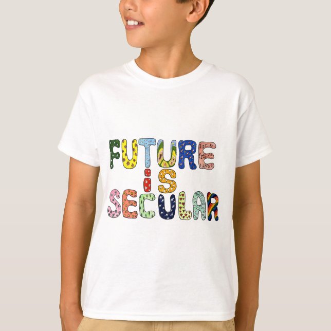 T-SHIRT O FUTURO É SECULAR (Frente)