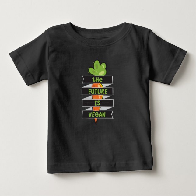 T-shirt O futuro é Vegan (Frente)