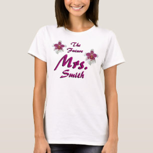 T-shirt O futuro Sra. Personalizável