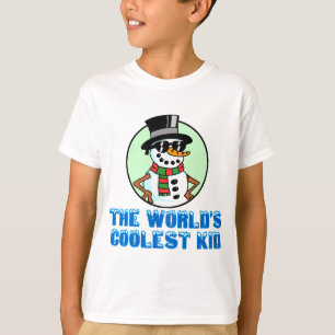 T-shirt O garoto mais legal do mundo, Snowman