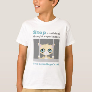 T-shirt O gato de Schrodinger livre