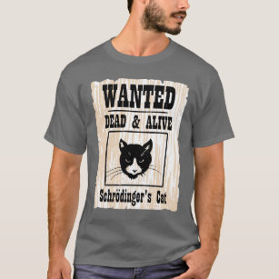 T-shirt O gato de Schrodinger querido