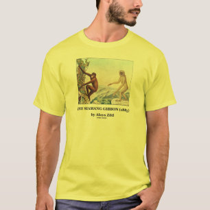 T-shirt O Gibbon de Siamang (1883) por Aloys Zotl