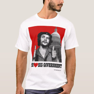 T-shirt O governo grande do coração de Che