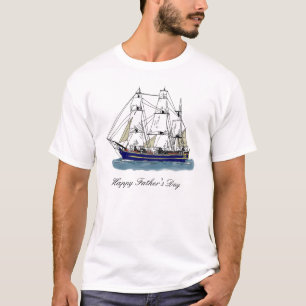 T-shirt O Grande Azul - Navio Alto