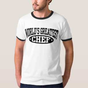 T-shirt O grande cozinheiro chefe do mundo