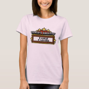 T-shirt O grande higienista dental do mundo