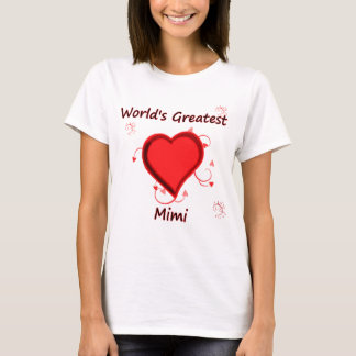T-shirt O grande mimi do mundo
