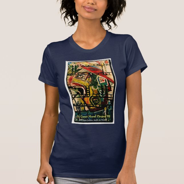T-SHIRT O GRANDE PROJETO MURAL III (Frente)