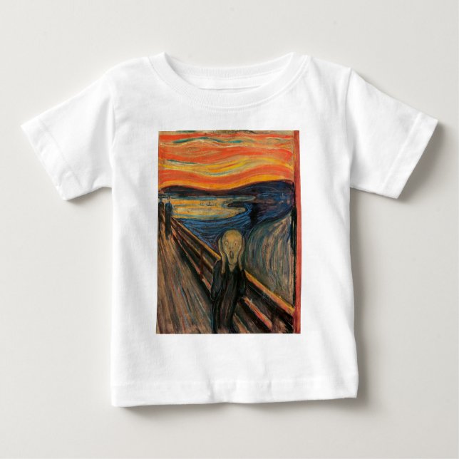 T-shirt O Grito de Edvard Munch (Frente)