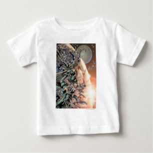 T-shirt O grupo e a lua os mais pretos da noite
