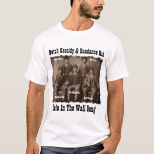 T-shirt O grupo selvagem - Butch Cassidy & miúdo de