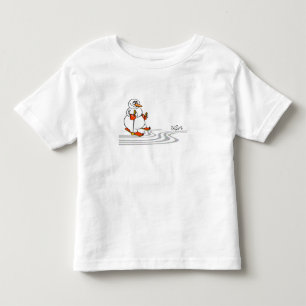 T-shirt O Homem de Neve do Esqui -