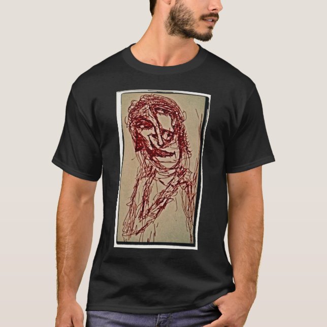 T-shirt o homem louco (Frente)