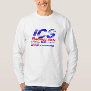T-shirt O homem Running do ICS desvaneceu-se
