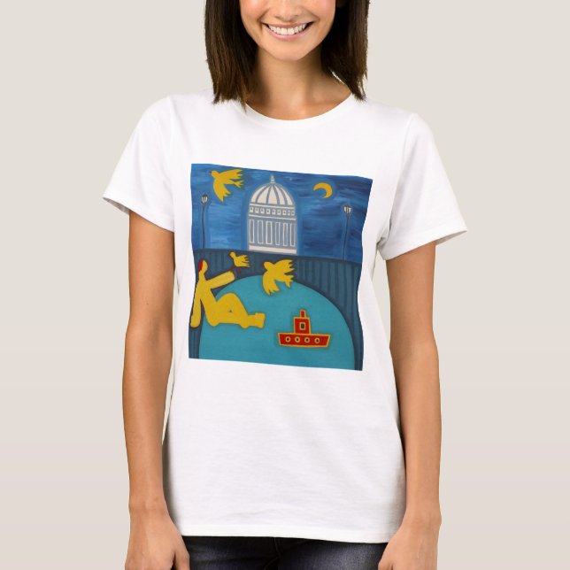 T-shirt O homem sob a ponte 2006 (Frente)