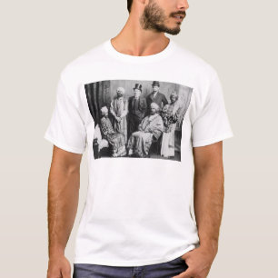 T-shirt O imperador de Abyssinia e de seu Court