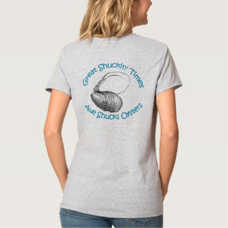 T-shirt O incrédulo Shucks ostras