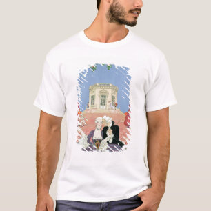 T-shirt O Indolents, ilustração para 'Fetes Galantes