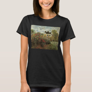 T-shirt O Jardim de Monet em Argenteuil de Claude Monet